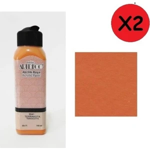Akrilik Boya 140 ml Terrakota 2 Adet