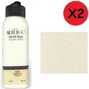Akrilik Boya 140 ml Vanilya 2 Adet