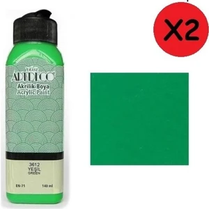 Akrilik Boya 140 ml Yeşil Y-070R-3612 2 Adet