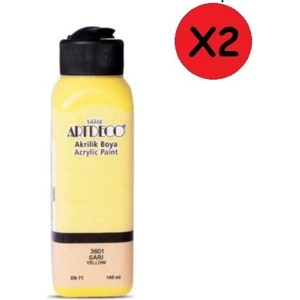 Akrilik Boya 140ml Okre Sarı 3065 2 Adet