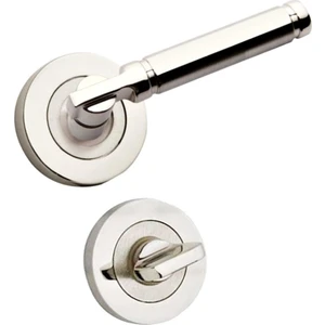 Verda Nikel Inox Rozetli Kapı Kolu Wc