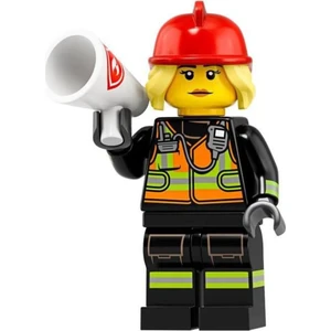 Minifigür Seri 19 71025-8 Fire Fighter
