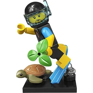 Minifigür Seri 20 - 71027 - 12 Sea Rescuer (Kapalı Paket 1 Adet Minifigür)