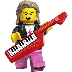 Minifigür Seri 20 - 71027 - 14 - 80's Musician (Kapalı Paket 1 Adet Minifigür)