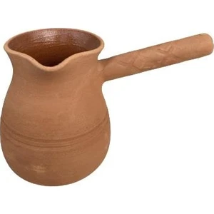 Bitki Fidanım Toprak Cezve Doğal 4 Kişilik, Ateşe Dayanıklı