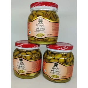 Iri Izgara Yeşil Zeytin 900 gr 3'lü