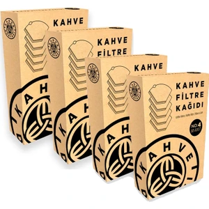 Kahve Dünyası 4'lü Filtre Kahve Kağıdı