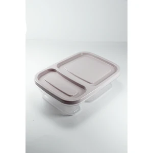Hobby Life Smart 2 Bölmeli Saklama Kabı Pembe 0,75 Lt