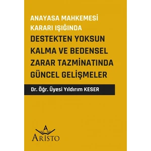 Destekten Yoksun Kalma ve Bedensel Zarar Tazminatında Güncel Gelişmeler -  Yıldırım Keser