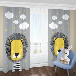Bebişim Halı Bebişim Sevimli Aslan  Bİ174 Çocuk Odası Fon Perde