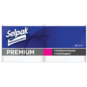 Selpak Professional Premium V Katlı Peçete (Pickasso) 250 x 18'li (7900050)