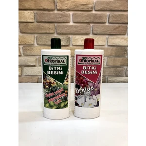 Bitki Besini 2'li Set  (Orkide-Yeşil Yapraklılar Için ) 1000 ml