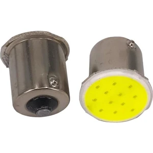 BA15S 1156 12 Cob LED Sinyal,stop,geri Vites Led'i 2 TAKIM