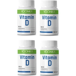 Yetişkinler Için D Vitamini 1000 Iu 102 Kapsül X4 Adet