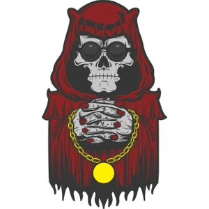 Sticker Atölyesi Kurukafa Sticker - 13029