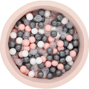 Wellgro Bubble Pops Pembe Top Havuzu - Beyaz/şeffaf/pembe/gri Toplar