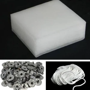 500 gr Parafin + 1mt Fitil + 5 Adet Çıtçıt