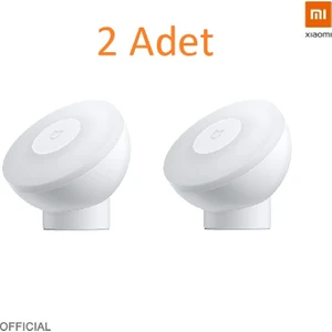 2 Adet Xiaomi Mijia Smart Home Hareket Sensörlü Gece Lambası 2 - Fotoselli