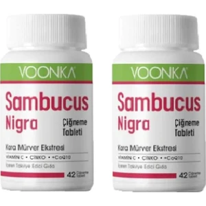 Sambucus Nigra 42 Çiğneme Tableti X2 Adet