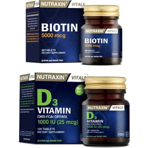 Biotin 30 Tablet+D3 Vitamini 120 Tablet