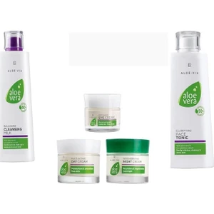 Lr Aloe Vera Cilt Bakım Seti 5 Parça (Süt,tonik,gündüz,gece,göz)