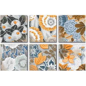 Kendinden Yapışkanlı Fas5 Desenli Pvc Karo 20X20 cm 6'lı Paket