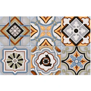 Kendinden Yapışkanlı Fas2 Desenli Pvc Karo 20X20 cm 6'lı Paket