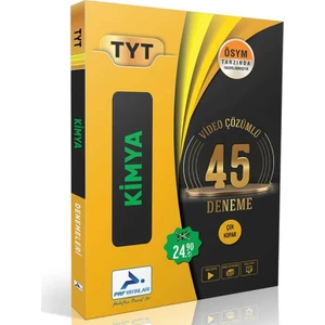 Paraf Yayınları TYT Kimya 45 Deneme
