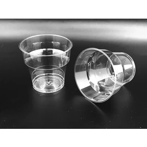 Gold Assan Plastik Kristal Mika Bardak 25'li 4 Paket