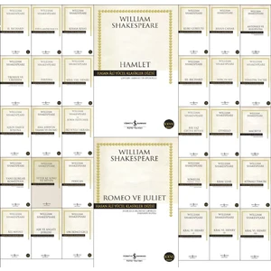 Hasan Ali Yücel Klasikleri : Hamlet - Romeo ve Juliet - Fırtına - Macbeth - William Shakespeare - 32 Kitap Set