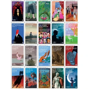 İş Bankası Modern Klasikler Dizisi 20 Kitap Set (Olalla, Tom Sawyer, Peter Pan, Küçük Kadınlar, Kadransız Saat, Şeytan'ın Günlüğü, Uyanış, Dörtlerin Yemini, Bahçede Eğlence, Dava, Martı, Demir Ökçe)