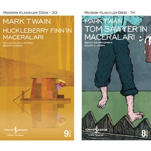 Modern Klasikler Dizisi :Tom Sawyer'in Maceraları, Huckleberry Finn'in Maceraları - Mark Twain