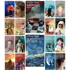 Modern Klasikler Dizisi : Satranç - Amok Koşucusu - Yakıcı Sır - Bir Kadının Yaşamından Yirmi Dört Saat - Korku, Mecburiyet - Kızıl -  Stefan Zweig -18 Kitap