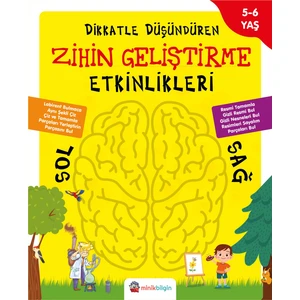 Sıfırbir Yayınları Minik Bilgin Dikkatle Düşündüren Zihin Geliştirme Etkinlikleri 2