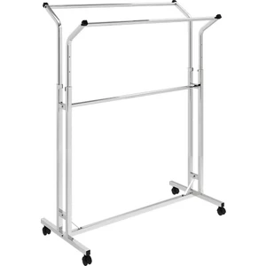 Manken İstanbul Çift Taraflı V Ayarlı Krom Metal Orta Stand