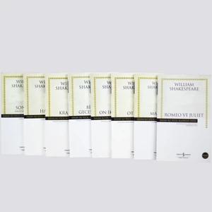 İş Bankası Kültür Yayınları Shakespeare Kitap Seti 8 Adet