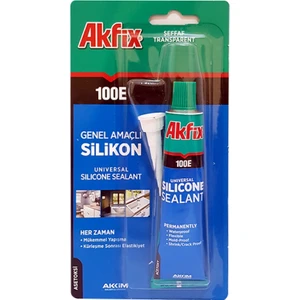 100 E Genel Amaçlı Şeffaf Silikon