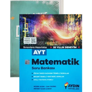 Aydın Yayınları AYT Matematik Soru Bankası-(Okyanus Yayınları TYT Deneme )