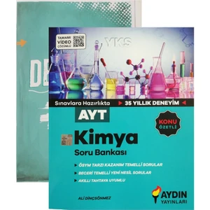 Aydın Yayınları AYT Kimya Soru Bankası-(Okyanus Yayınları TYT Deneme )