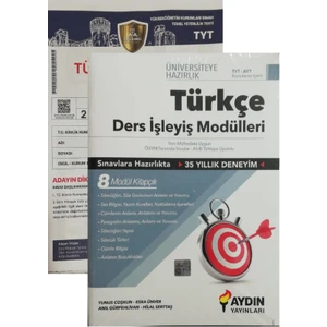 Aydın Yayınları TYT Türkçe Ders İşleyiş Modulleri-(Soru Kalesi TYT Deneme )
