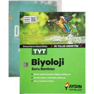 Aydın Yayınları TYT Biyoloji Soru Bankası-(Okyanus TYT Deneme )