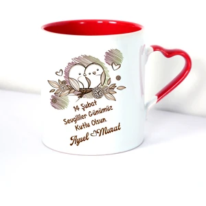 Nil Hediye 14 Şubat Sevgililer Günü Kupa Bardak