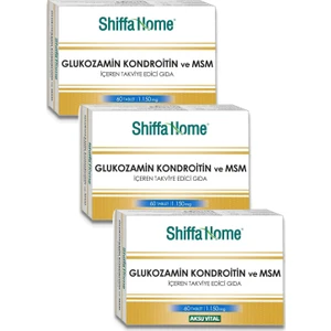 Shıffa Home Glucosamine Chondroitine Msm Tablet 3 Adet