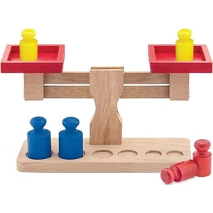 Sağlıklı Eğitici ve Eğlenceli Ahşap Terazi Oyuncağı Eğitici Oyuncak