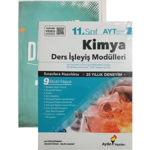 Aydın Yayınları 11. Sınıf  Kimya Ders İşleyiş Modülleri-(Okyanus Yayınları Deneme )