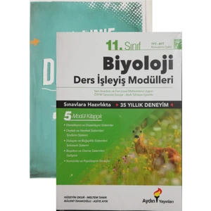 Aydın Yayınları 11. Sınıf Biyoloji Ders İşleyiş Modülleri-(Okyanus Yayınları Deneme )