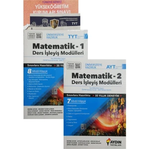 Aydın Yayınları TYT-AYT Matematik Ders İşleyiş Modulleri-