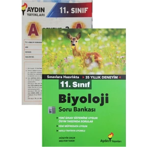 Aydın Yayınları 11. Sınıf Biyoloji Soru Bankası-( Deneme )