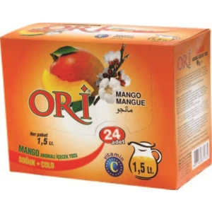 Mango Aromalı Soğuk Içecek Tozu 9 gr x 24'lü
