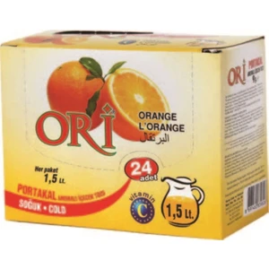 Portakal Aromalı Soğuk Içecek Tozu 9 gr x 24'lü